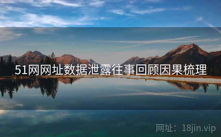 51网网址数据泄露往事回顾因果梳理