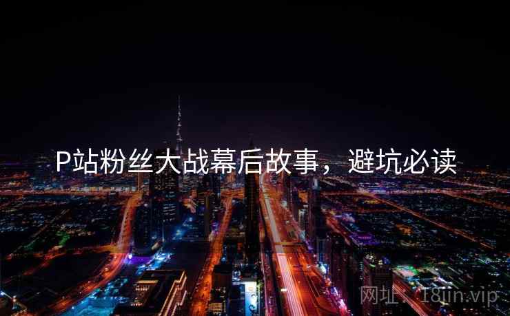 P站粉丝大战幕后故事，避坑必读
