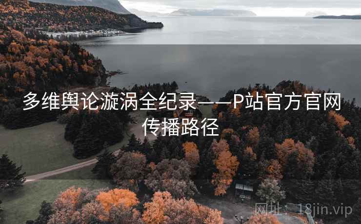 多维舆论漩涡全纪录——P站官方官网传播路径